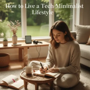 How to Live a Tech Minimalist Lifestyle