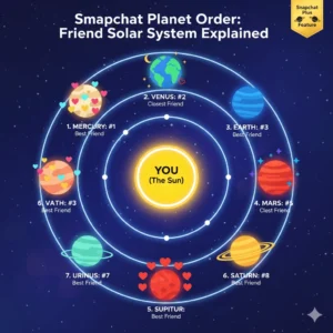 Snapchat Planet Order