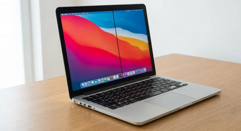 black line on laptop screen